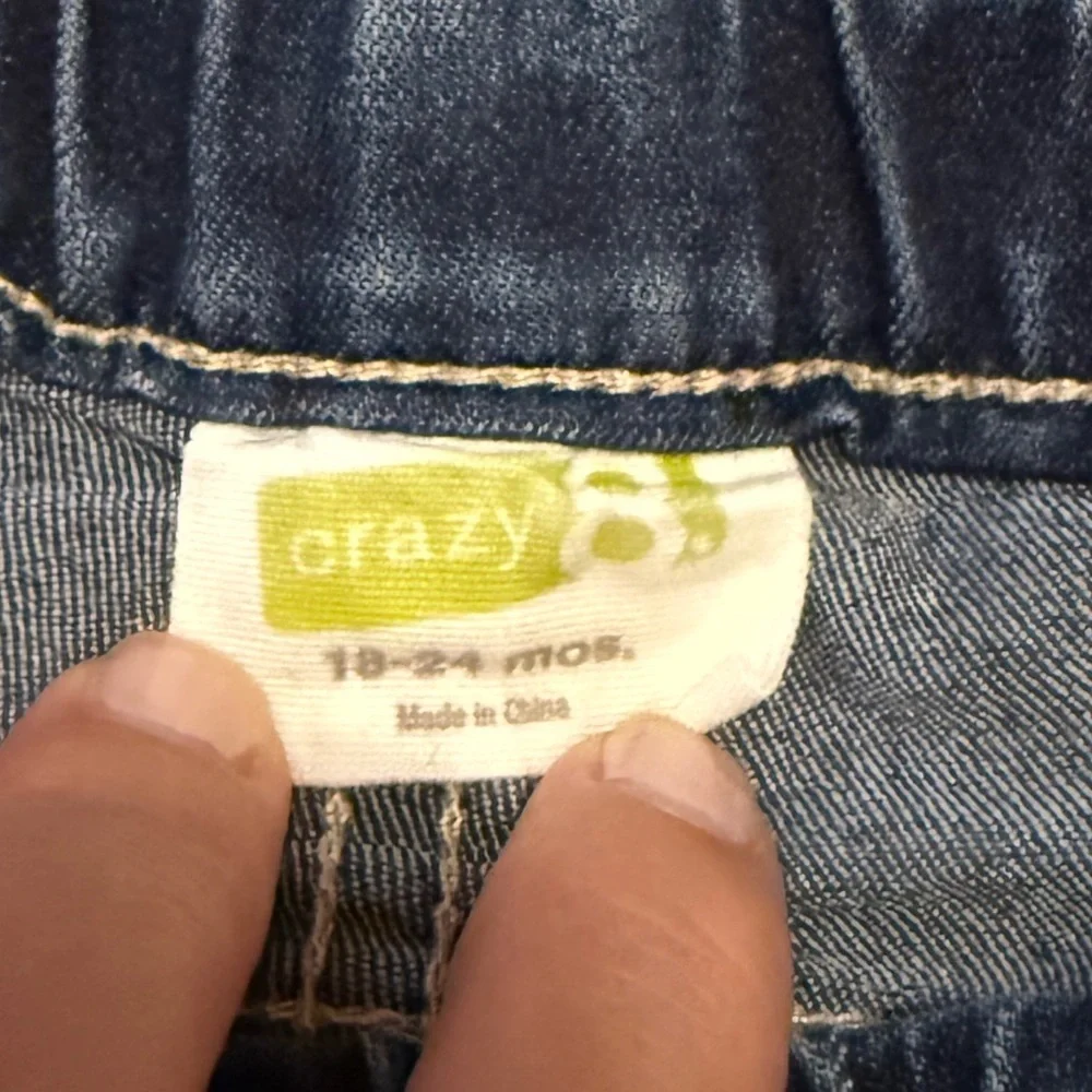 Crazy‎ 8 jeggings 12-18m & 18-24m lot​​
